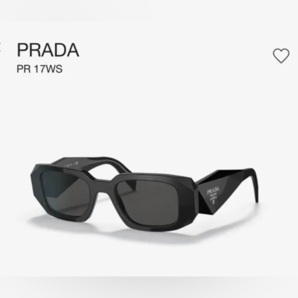 Prada rectangular women’s sunglasses